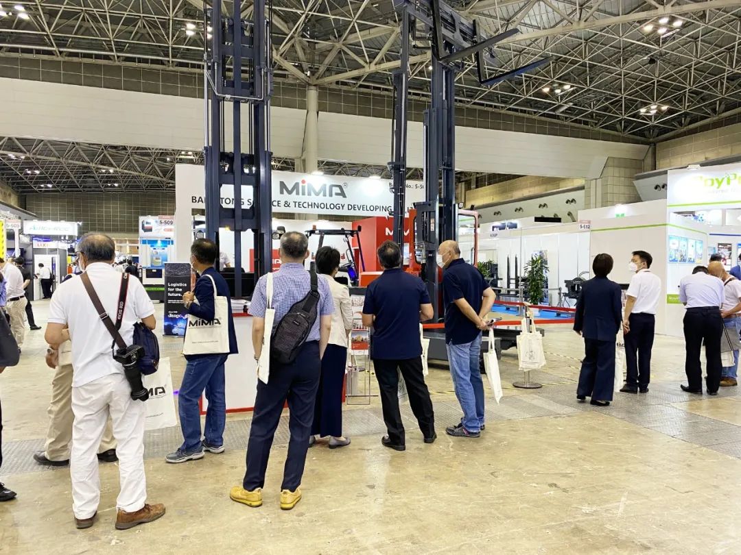米瑪電動叉車東京物流展.jpg